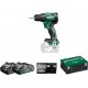 Hikoki Perceuse-visseuse sans fil HiKOKI DS18DE (4,0 Ah) (HSC II)