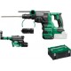 Hikoki Perforateur-burineur sans fil (SDS-plus) HiKOKI DH1826DC Basic (HSC II) + système d'aspiration des poussières
