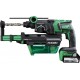 Hikoki Perforateur-burineur sans fil HiKOKI DH18DPC (5,0 Ah) + système d'aspiration des poussières