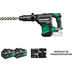 HiKOKI Perceuse-visseuse et marteau burineur sans fil (SDS-max) DH3640DA (4,0 Ah) (Malette de transport)