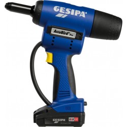 Gesipa Appareil de pose de rivets aveugles sur accu AccuBird Pro en carton