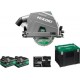 HiKOKI Scie circulaire plongeante sans fil C3606DPA (2,5 Ah) (HSC IV)