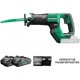 HiKOKI Scie sabre sans fil CR18DMA (4,0 Ah) (valise de transport)