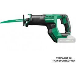HiKOKI Scie sabre sans fil CR18DMA (Basic) (Mallette de transport)