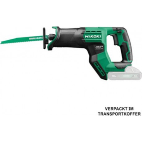 HiKOKI Scie sabre sans fil CR18DMA (Basic) (Mallette de transport)