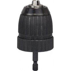 Bosch Mandrin à serrage rapide jusqu'à 10 mm 1 à 10 mm 1/4 à 6k