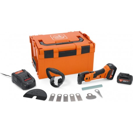 FEIN Oscillateur Fein avec batterie, MULTIMASTER AMM 700 1.7 Q Autoglas AS, pour le secteur automobile, y compris de nombreux ac