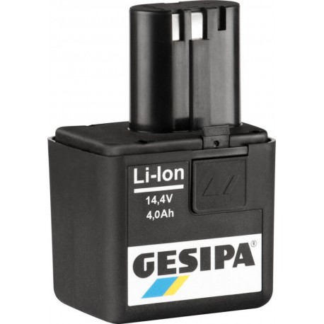 Gesipa Batterie Li-ion à échange rapide, capacité : 4,0 Ah