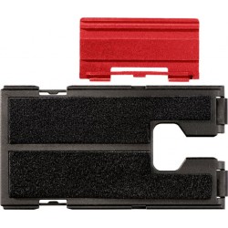 Metabo Plaque anti-rayures feutrée en plastique pour scie sauteuse, avec adaptateur pour rail de guidage metabo