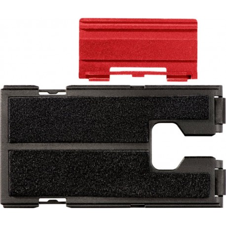 Metabo Plaque anti-rayures feutrée en plastique pour scie sauteuse, avec adaptateur pour rail de guidage metabo