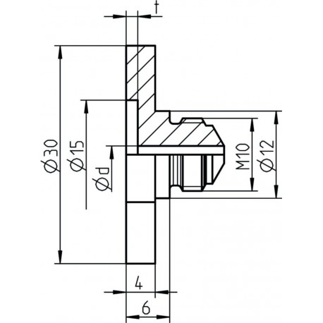 Gesipa Embout buccal articulé PG 17/29 K16
