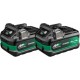 HiKOKI 2 Batteries 36V 2,5 Ah / 18V 5,0 Ah MULTI VOLT BSL36A18X