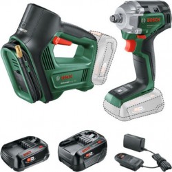Bosch Kit Combo 18V UniversalImpactDrive + UniversalPump, 1x PBA 18V 2.0Ah + PBA 18V 4.0Ah