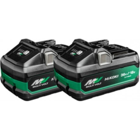 HiKOKI 2 batteries 36V 4,0 Ah / 18V 8,0 Ah MULTI VOLT BSL36B18X