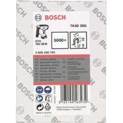 Bosch pince arrière étroite TK40 30G 5,8 mm 1,2 mm 1,2 mm 30 mm galvanisé