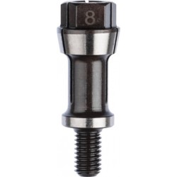 Bosch Mandrin à pince de serrage avec écrou de serrage 8 mm pour meuleuse droite pour GGS 16