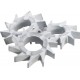 Metabo 10 fraises étoiles à denture plate RFEV 19-125 RT (628271000)