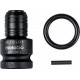 Metabo Adaptateurs de frappe 1/2 à 1/4 E6,3, 3 pièces, avec bague de fixation et goupille (628837000)