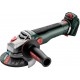 Metabo Meuleuse d'angle sans fil WVB 18 LT BL 11-125 Quick, metaBOX 165 L