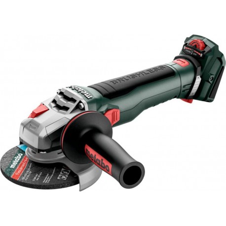 Metabo Meuleuse d'angle sans fil WVB 18 LT BL 11-125 Quick, metaBOX 165 L
