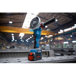 Bosch Meuleuse angulaire sans fil BITURBO GWS 18V-15 P, solo, L-BOXX