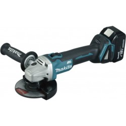 Makita Meuleuse d'angle sans fil 18 V / 5,0 Ah DGA504RTJ