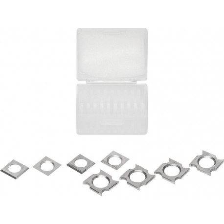 Lamello Jeu de plaquettes réversibles pour fraise à rainurer 4 mm, pour art. n° 132130