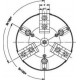 RÖHM Mandrin de serrage KFD-160/3 KV ZA140