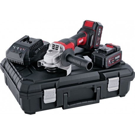 FLEX Meuleuse d’angle sans fil 18,0 V Light Duty L 125 18.0-EC LD/5.0 Set