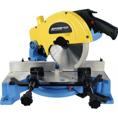 Jepson Power Jepson Dry Miter Cutter 9410 ND avec lame de scie Ø 255/60 dents et kit de fixation K pour tubes Ø 30 - 70 mm