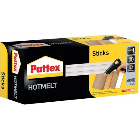 Pattex Henkel Cartouches de colle PTK6 L.200mm Diam.11mm / blister transparent