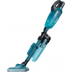 Makita CL001GZ20 Aspirateur-balai sans fil bleu 40V max hors batteries et chargeur avec collecteur de poussière cyclone