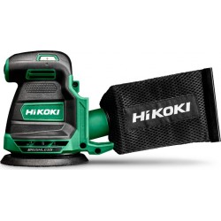 Hikoki SV1813DAW4Z Ponceuse excentrique Accu 125mm 18V hors batteries et chargeur