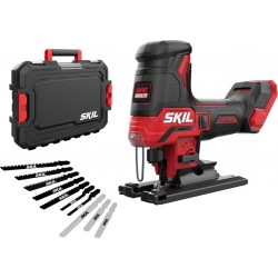 SKIL SW1E3440JA Scie sauteuse 20V Compact brushless 135mm excl. batteries et chargeur en valise