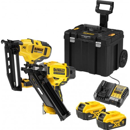 DeWalt DCK246P2T-QW 18V XR tacker twin kit - DCN930 + DCN660 - 2x5Ah en TSTAK