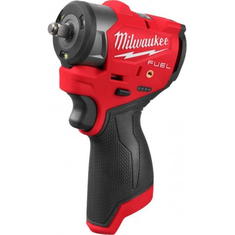 Milwaukee 4933498969 M12 FUEL Clé à chocs sans fil subcompacte ⅜” bague de frottement hors batterie et chargeur.