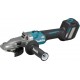 Makita GA055GZ XGT 40 V Max Accu Meuleuse d'angle à tête plate 125 mm excl. batteries et chargeur en boîte