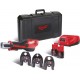 Milwaukee 4933443095 M12 HPT-202C M-SET Hydraulic Accu-Press kit subcompact M-SET press kit 2x 2.0Ah battery and charger in case