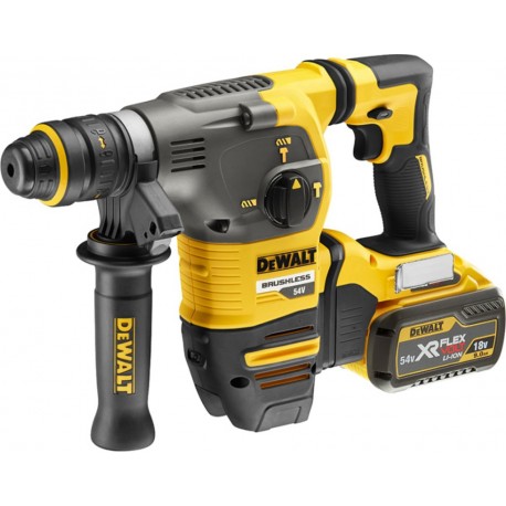 DeWalt DCH335X2-QW Marteau combiné sans fil SDS-Plus FlexVolt 54V 9.0Ah Li-Ion + D25304DH Extraction