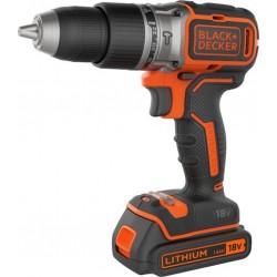Black & Decker BL188K-QW Perceuse à percussion sans fil 18 volts 1,5 Ah Li-ion