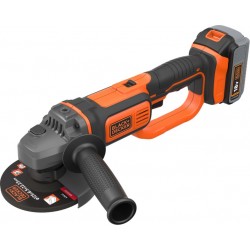 Black & Decker BCG720M1-QW Meuleuse d'angle sans fil 18 volts 4.0 Ah Li-ion