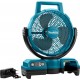 Makita DCF203Z Ventilateur 14.4-18 Volt avec fonction rotation sans piles ni chargeur
