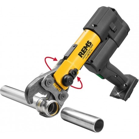 Rems 576002 R22 Akku-Press 22V ACC Basic Power Press en L-Boxx sans batterie ni chargeur