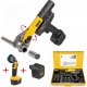 Rems 571X01 R220 Akku-Press Machine de précision 14.4 volts 3.0 AH Li-ion Promotion Set