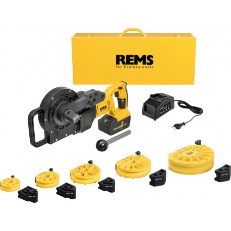 Rems 580066 R220 Akku-Curvo 22V Set 3/8-1/2-5/8-3/4-7/8