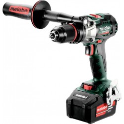 Metabo 602360650 Perceuse à percussion sans fil SB 18 LTX BL I 18 Volt 5.2 AH Li-ion dans metaBOX 145 L