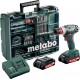 Metabo 602320870 BS 18 L Quick set Perceuse/visseuse sans fil 18V Li-Ion (2x batteries 2.0Ah) + accessoires en coffret
