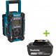 Makita DMR301 Radio de chantier avec Bluetooth, DAB et FM avec fonction de charge