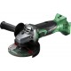 Hikoki G18DSL2W3Z Meuleuse d'angle sans fil 18 Volt, batteries et chargeur exclus, dans une mallette HSC II