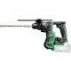 Hikoki DH18DPAW4Z Marteau perforateur sans fil 1.3J 18V hors batteries et chargeur